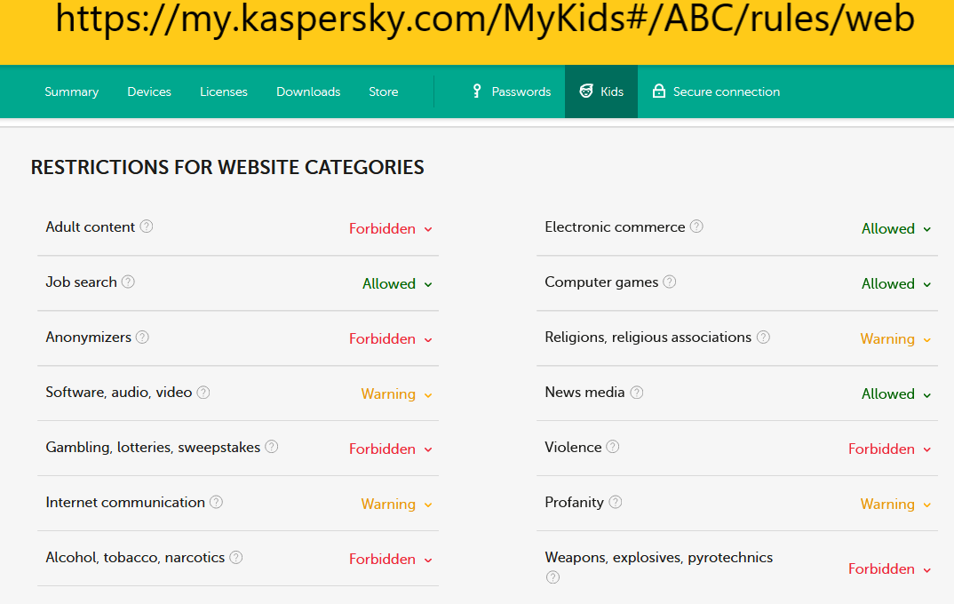 Safe Kids- can I block my kid's access to certain apps during online school  time? - Kaspersky Safe Kids - Kaspersky Support Forum