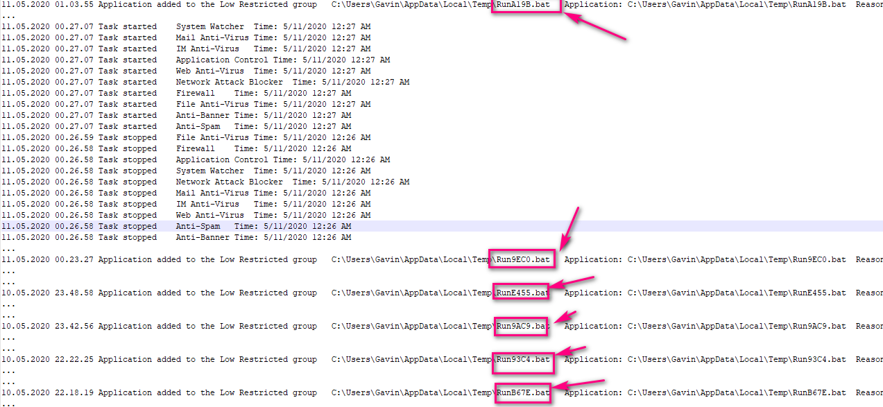 Automatically run .bat files - Help