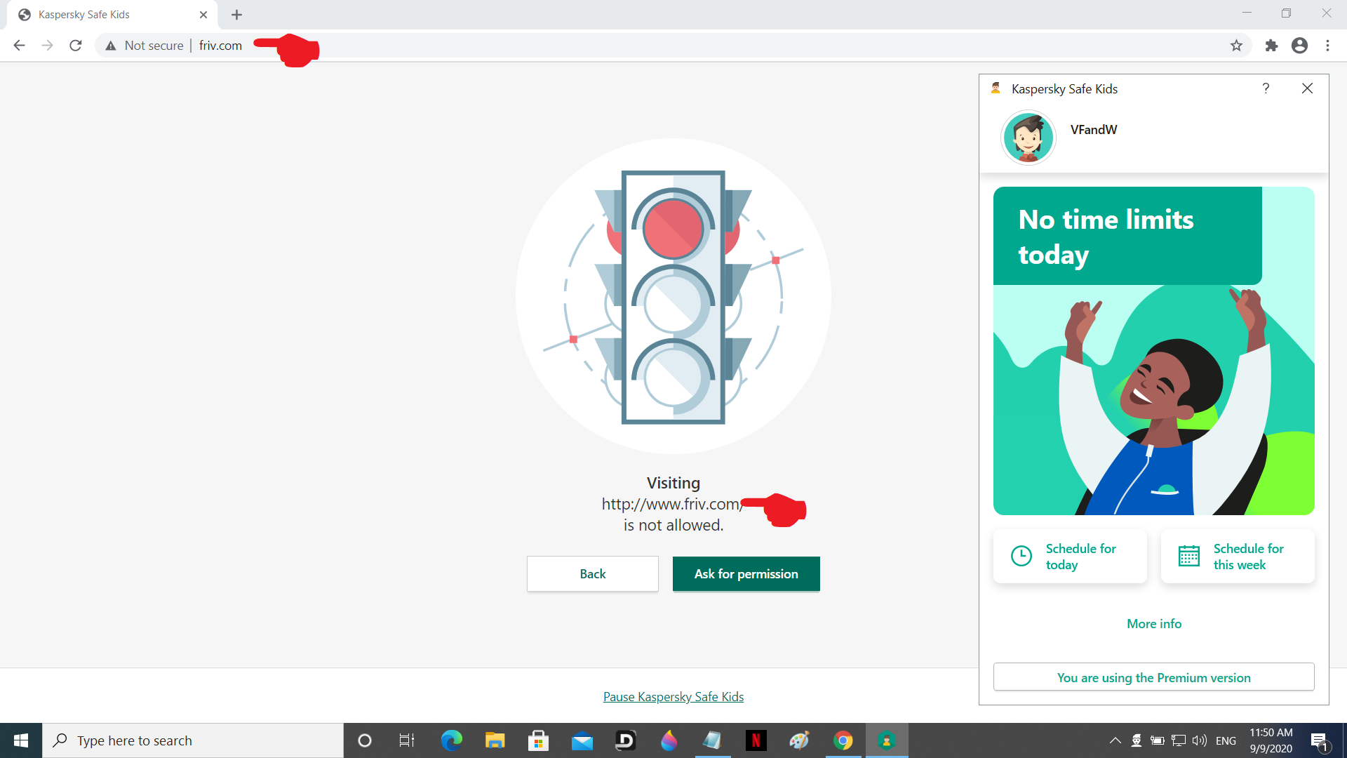 Safe Kids- can I block my kid's access to certain apps during online school  time? - Kaspersky Safe Kids - Kaspersky Support Forum