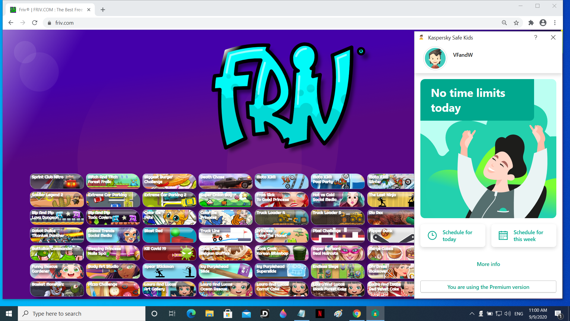 Friv.com - The best and most complete variety of games when I was a kid.