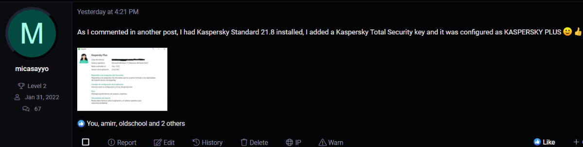 How can i upgrade my KTS to Kaspersky Plus - Kaspersky: Basic, Standard ...
