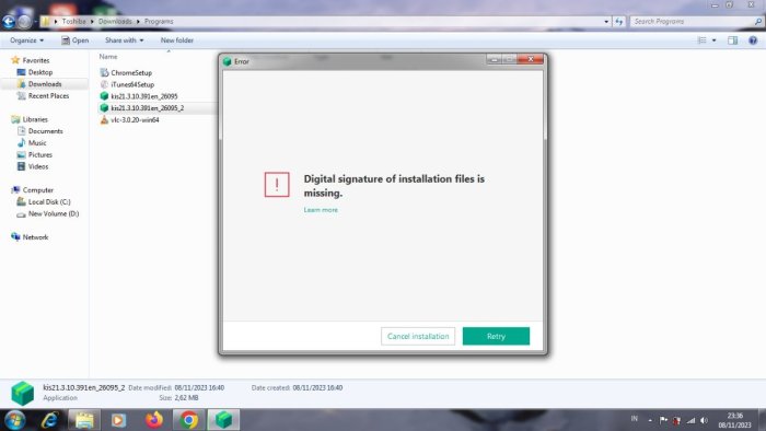 KIS-digital signatture missing.jpg