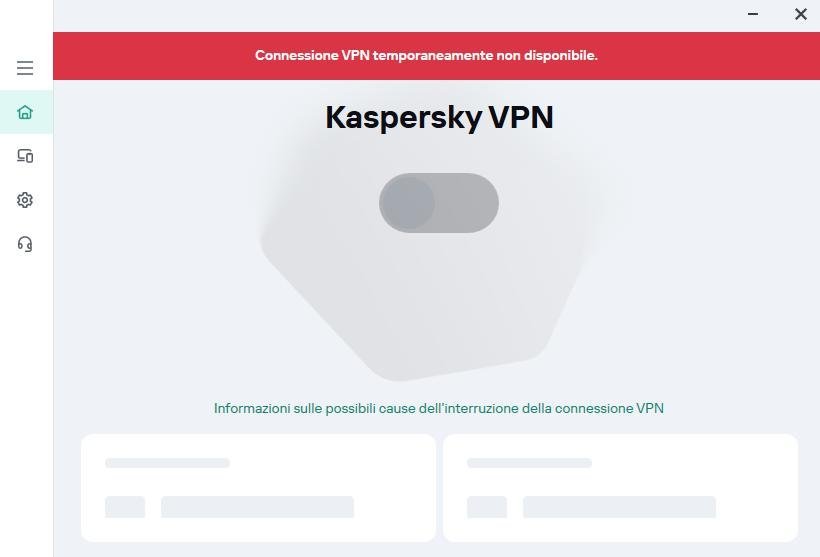 Kaspersky VPN Utenti privati Kaspersky Support Forum